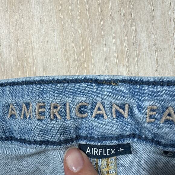 American Eagle Airflex+ Athletic Straight Casual Everyday Denim Jeans 28x30 - Picture 9 of 15
